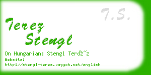 terez stengl business card